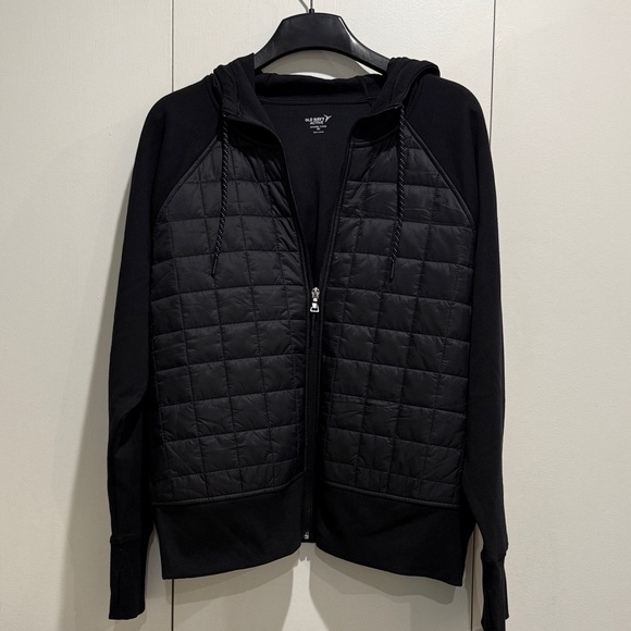 Old Navy Jackets & Blazers - Old Navy Active Dynamic Fleece Black  Jacket Women’s Sz XXL